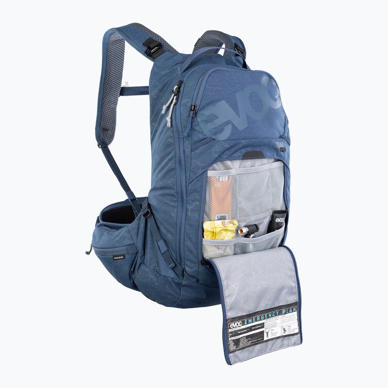 Dviračio kuprinė EVOC Trail Pro 16 l denim 8
