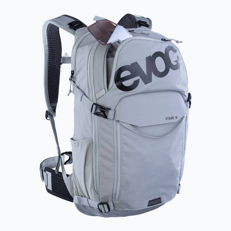 Dviračio kuprinė EVOC Stage 18 l stone 4