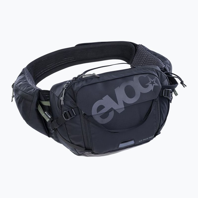 Dviračio rankinė ant juosmens EVOC Hip Pack Pro 3 l black