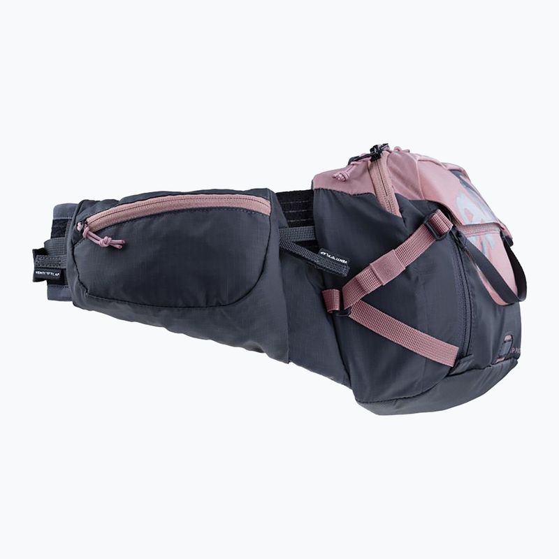 Dviračio rankinė ant juosmens EVOC Hip Pack Pro 3 l dusty pink/carbon grey 4