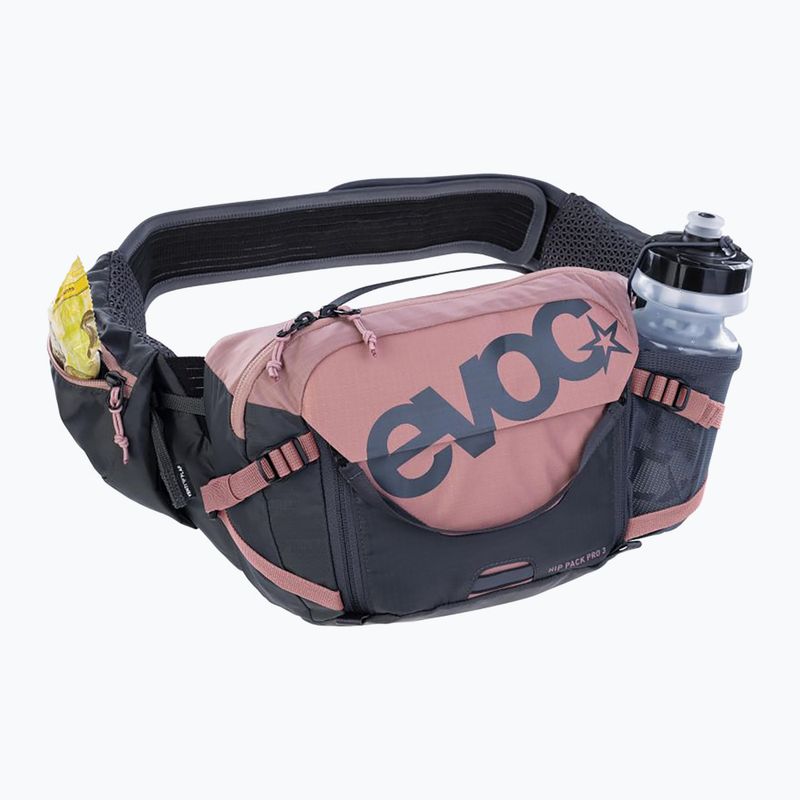 Dviračio rankinė ant juosmens EVOC Hip Pack Pro 3 l dusty pink/carbon grey 7