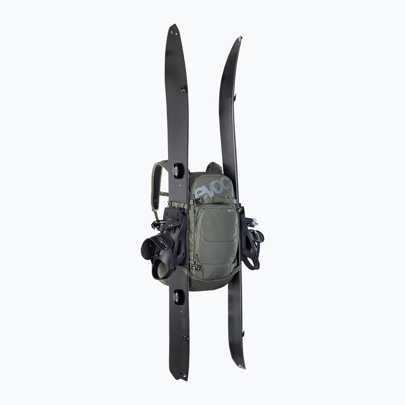 Slidinėjimo kuprinė EVOC Line 30 l dark olive 8