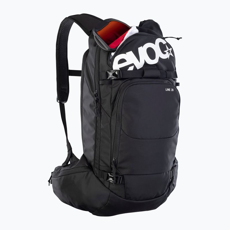 Slidinėjimo kuprinė EVOC Line 20 l black 3