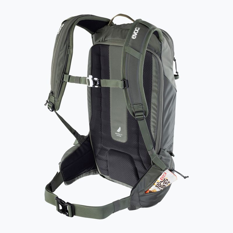 Slidinėjimo kuprinė EVOC Line 20 l dark olive 3
