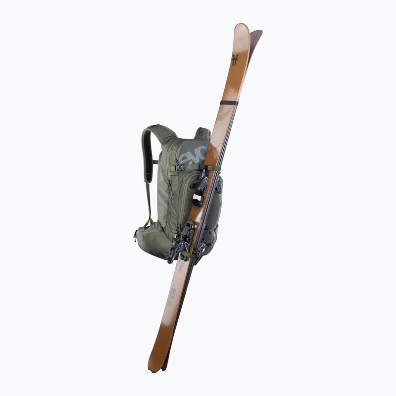 Slidinėjimo kuprinė EVOC Line 20 l dark olive 6