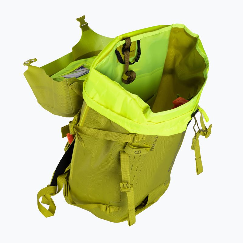 Alpinistinė kuprinė ORTOVOX Peak S Dry 38 l yellow 4711000002 4