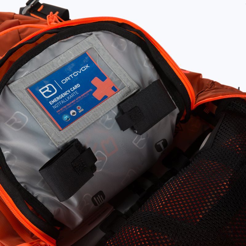Lavininė kuprinė ORTOVOX Ascent 22 l Avabag desert orange 5