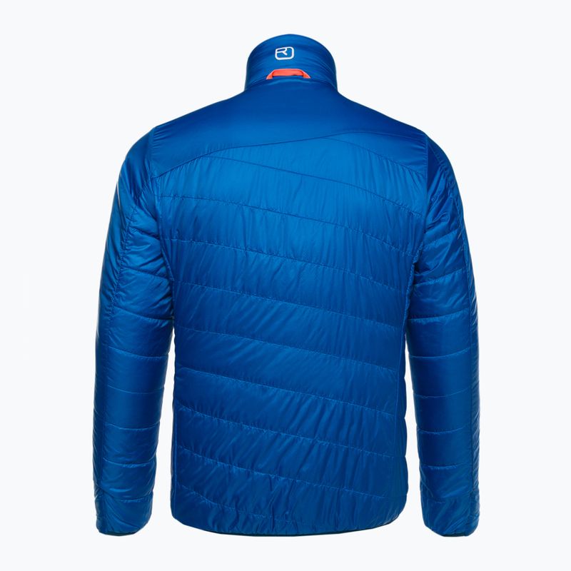 Vyriška ORTOVOX Swisswool Piz Boval hibridinė striukė mėlyna dvipusė 6114100041 2