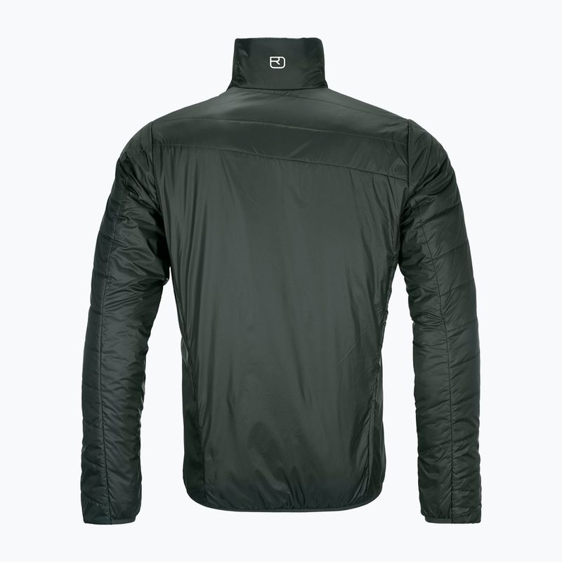 Vyriška ORTOVOX Swisswool Piz Boval hibridinė striukė žalia, dvipusė 6114100052 4