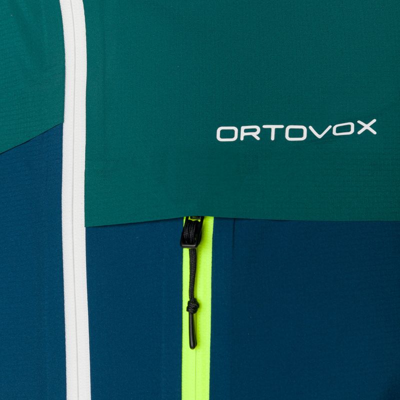 Vyriška ORTOVOX 2.5L Civetta mėlyna lietaus striukė 7025000011 3