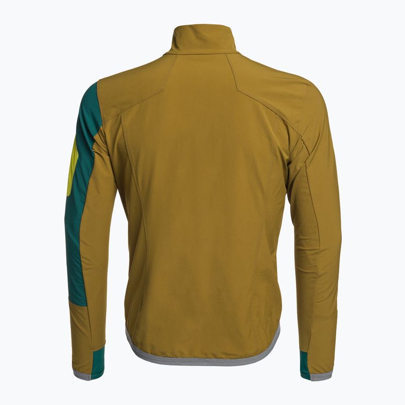 Vyriška softshell striukė ORTOVOX Berrino žalia 6037200022 2