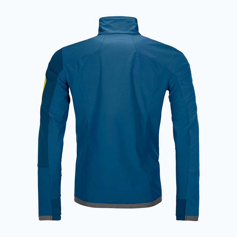 Vyriška softshell striukė ORTOVOX Berrino mėlyna 6037200022 7