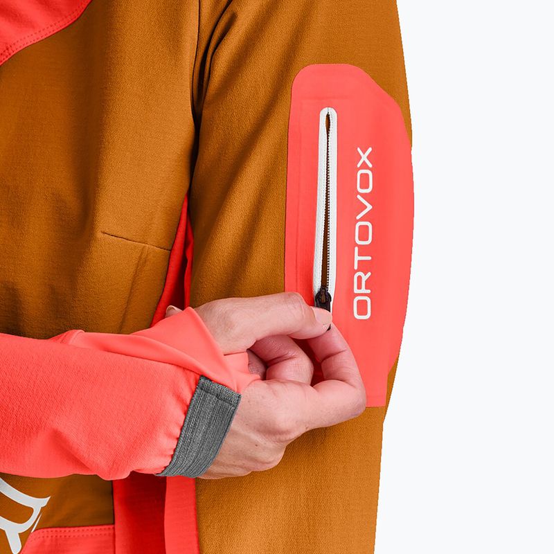 Moteriška softshell striukė ORTOVOX Berrino raudona 6027200018 5