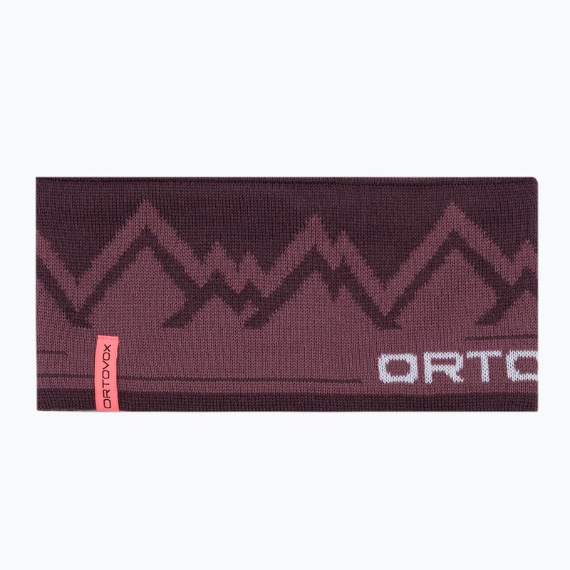 ORTOVOX Peak galvos juosta bordo spalvos 68036 2