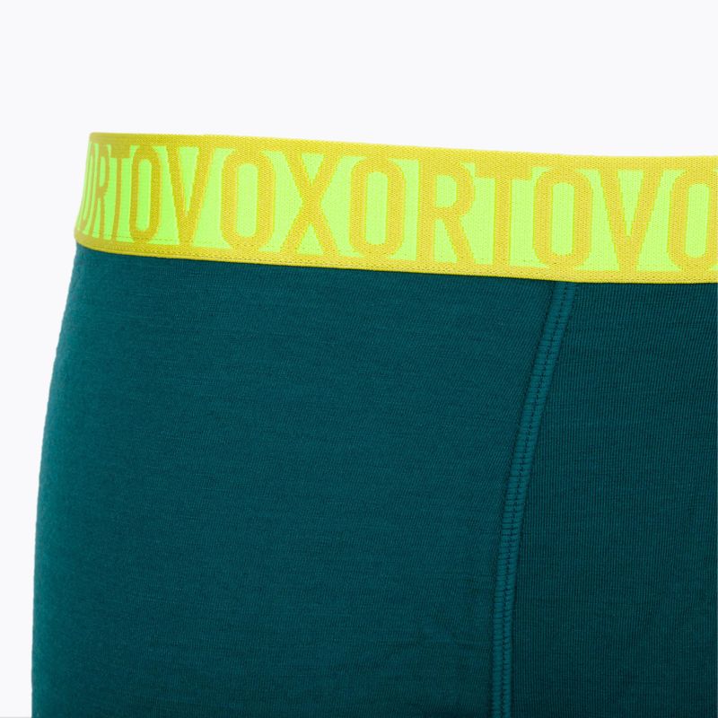 Vyriški ORTOVOX 150 Essential termo bokseriai žali 88903 3
