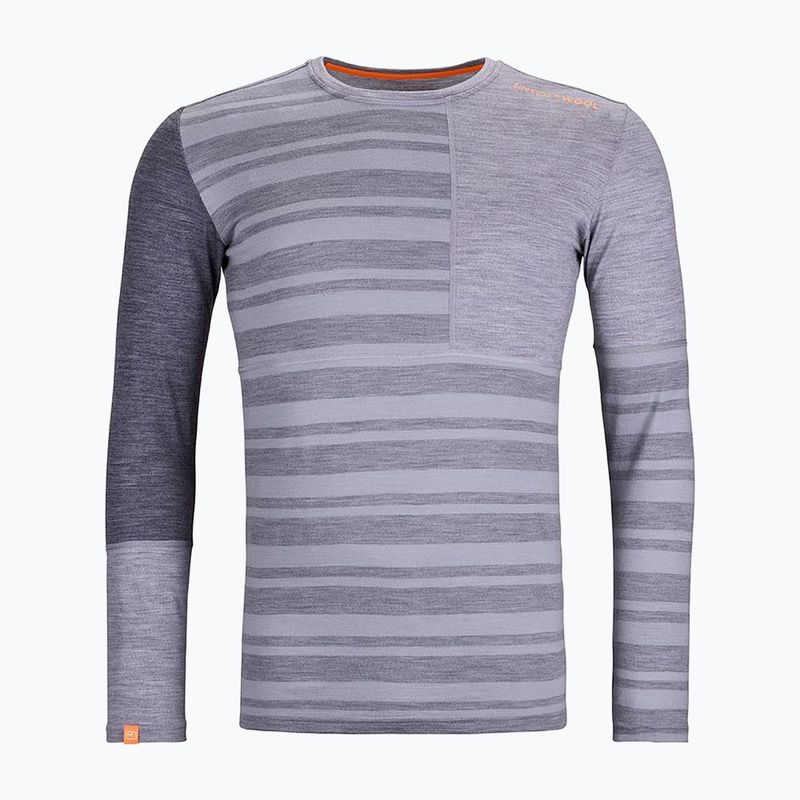 Vyriški ORTOVOX 185 Rock'N'Wool pilki termo megztiniai 8410200022