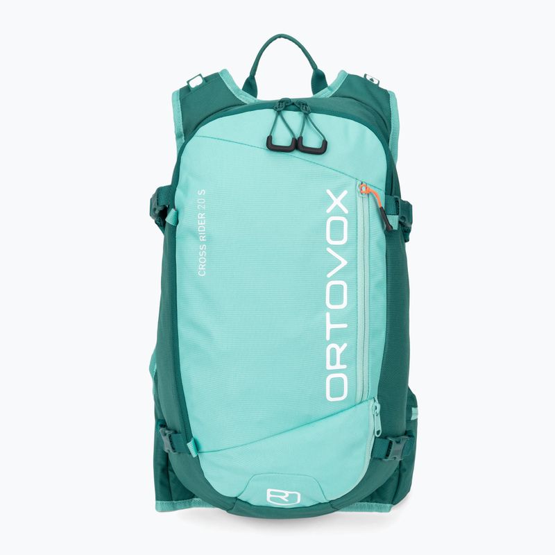 ORTOVOX Cross Rider 20 S slidinėjimo kuprinė pacific green