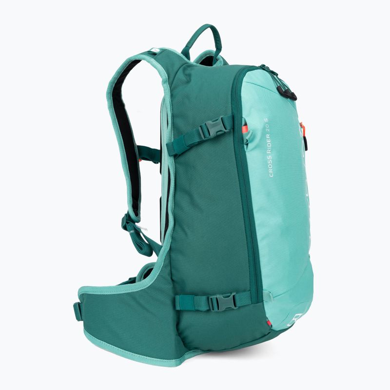 ORTOVOX Cross Rider 20 S slidinėjimo kuprinė pacific green 2