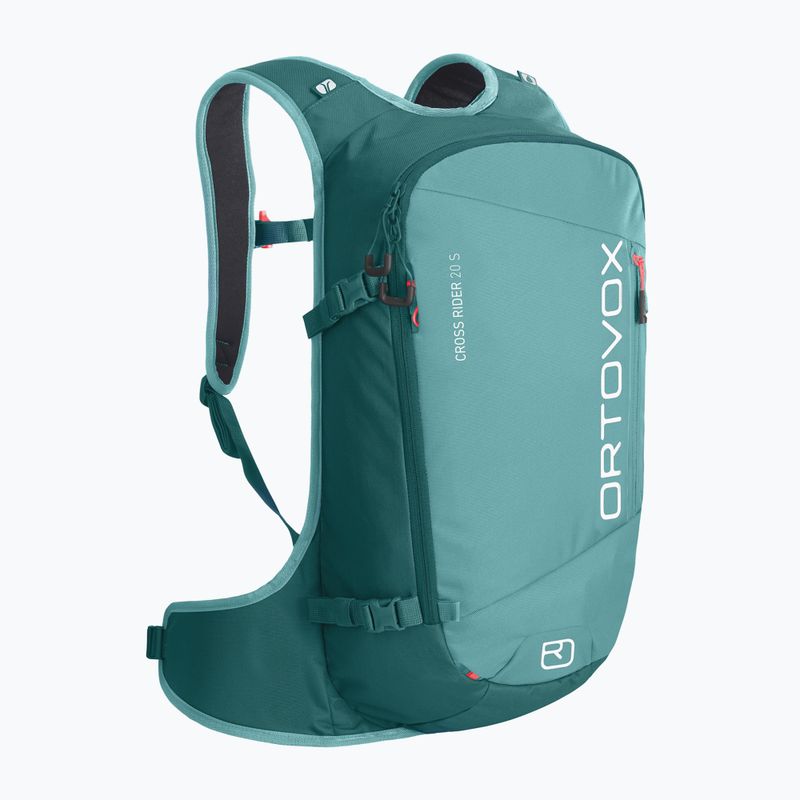 ORTOVOX Cross Rider 20 S slidinėjimo kuprinė pacific green 5