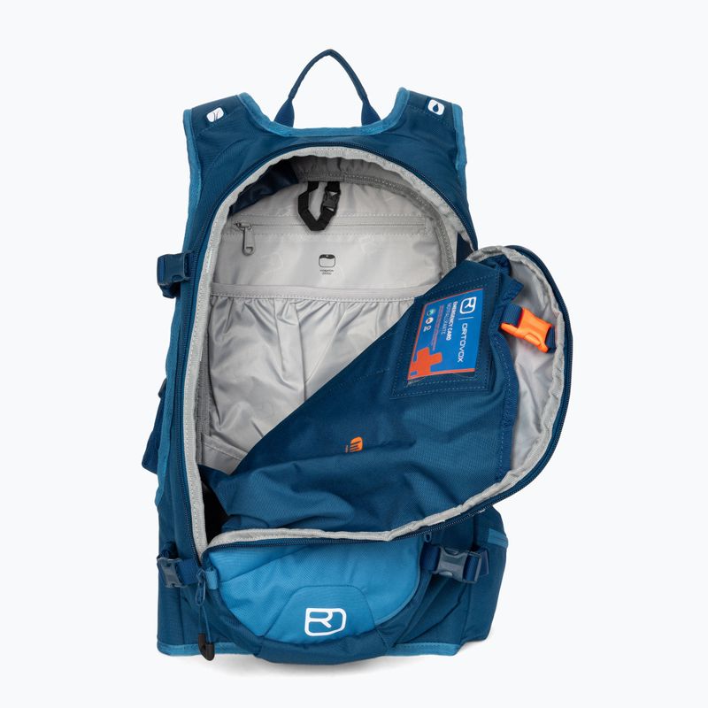 ORTOVOX Cross Rider 20 S slidinėjimo kuprinė petrol blue 4