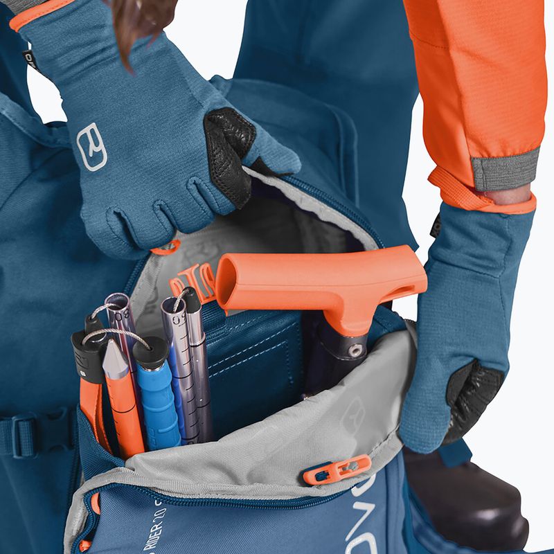 ORTOVOX Cross Rider 20 S slidinėjimo kuprinė petrol blue 8