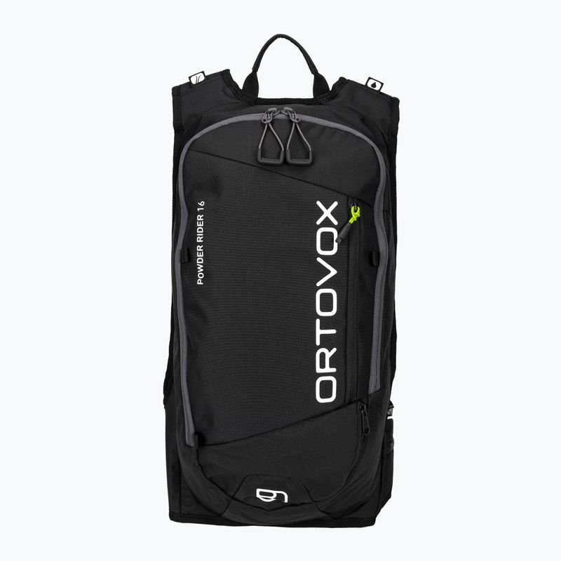 ORTOVOX Powder Rider 16 black raven slidinėjimo kuprinė