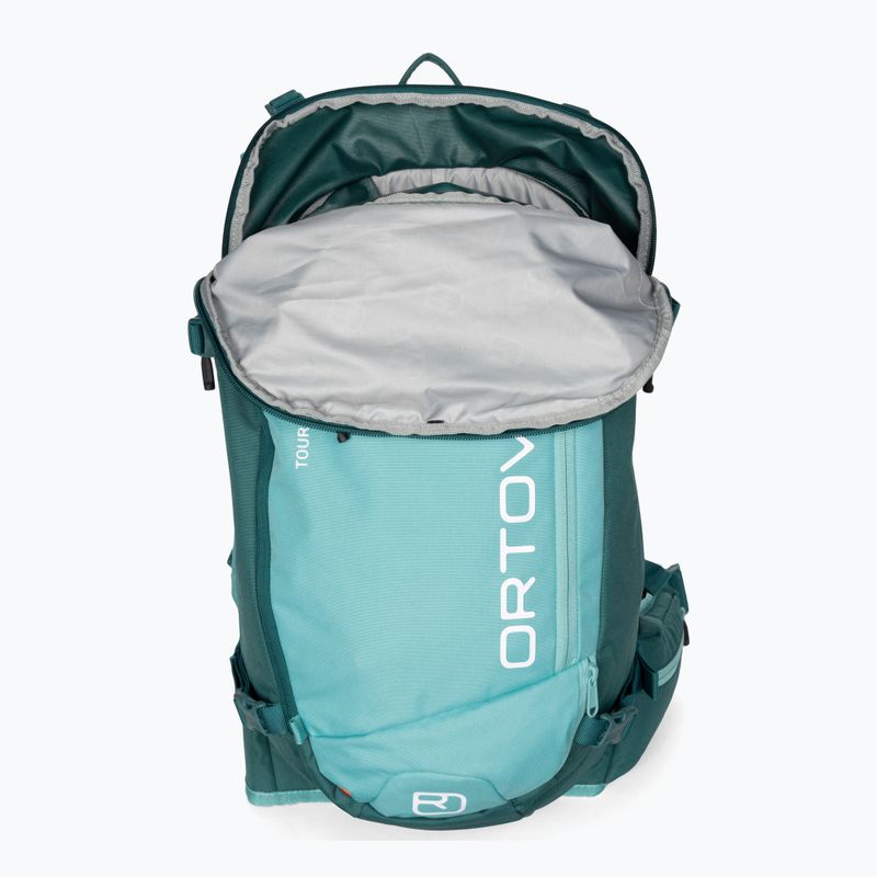 ORTOVOX Tour Rider 28 S slidinėjimo kuprinė pacific green 4