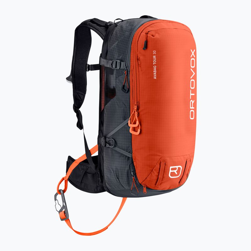 Lavininė kuprinė ORTOVOX Avabag Litric Tour 30 l desert orange