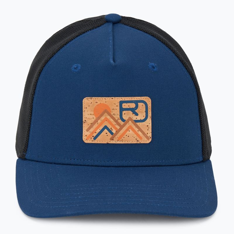 Vyriška kepuraitė su snapeliu Ortovox Corky Trucker petrol blue 2