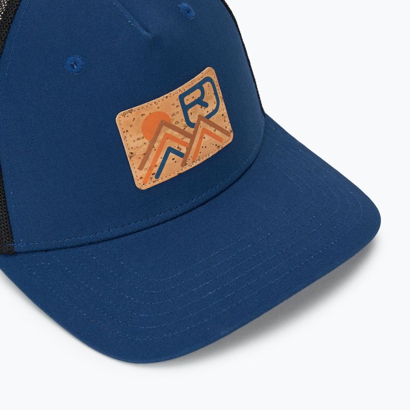 Vyriška kepuraitė su snapeliu Ortovox Corky Trucker petrol blue 3
