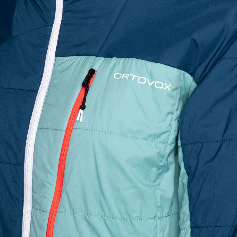 Moteriška ORTOVOX Swisswool Piz Duan hibridinė striukė mėlyna 6122700037 3