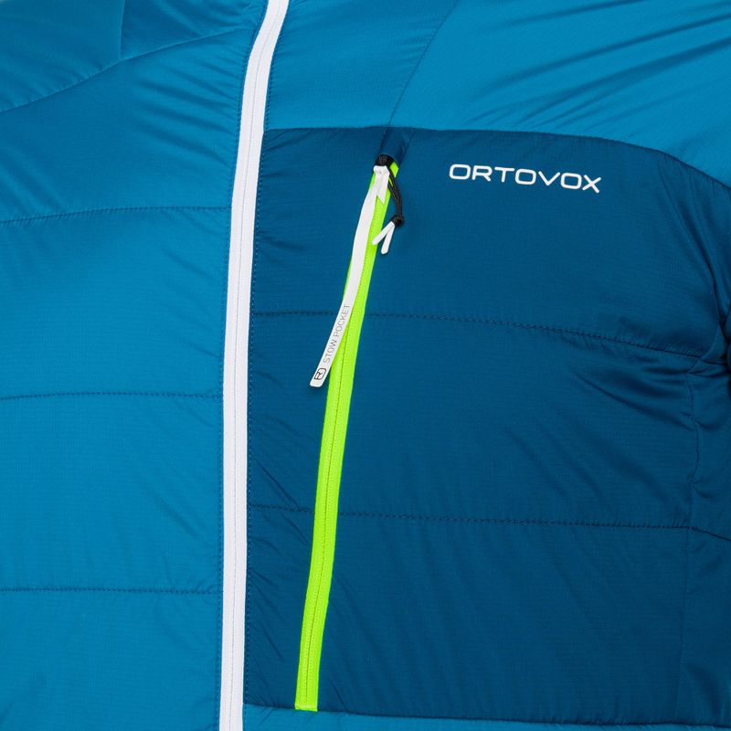 Vyriška ORTOVOX Swisswool Piz Duan hibridinė striukė mėlyna 6132700039 3