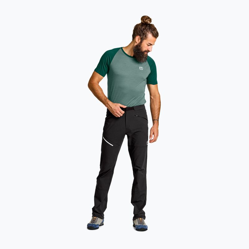 Vyriškos softshello kelnės ORTOVOX Brenta black 6234400034 2