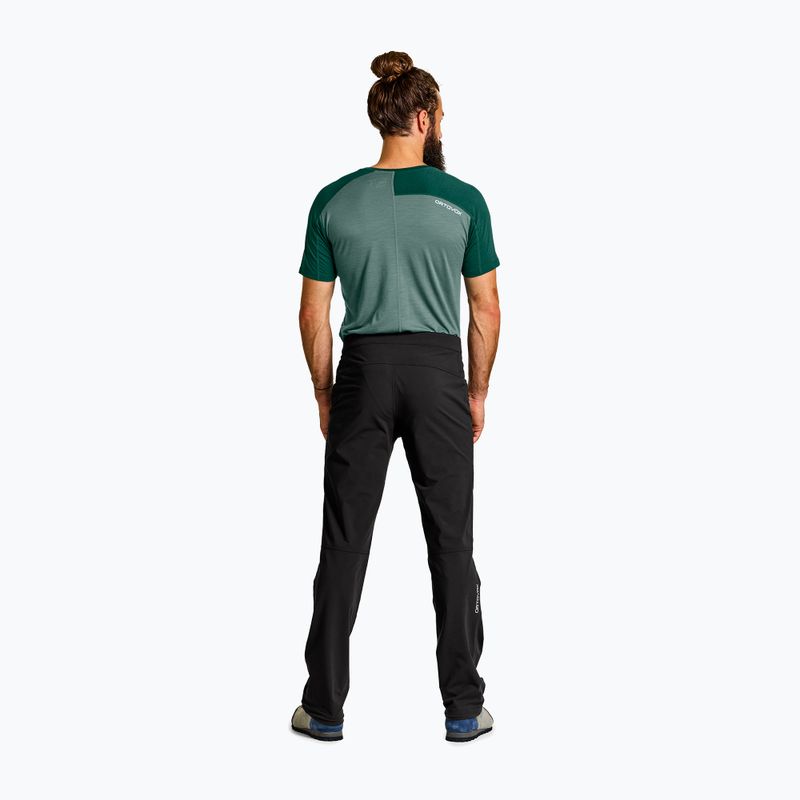 Vyriškos softshello kelnės ORTOVOX Brenta black 6234400034 3