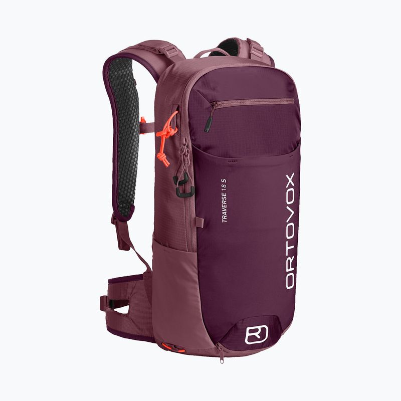 ORTOVOX Traverse 18 S žygių kuprinė bordo spalvos 4852300006