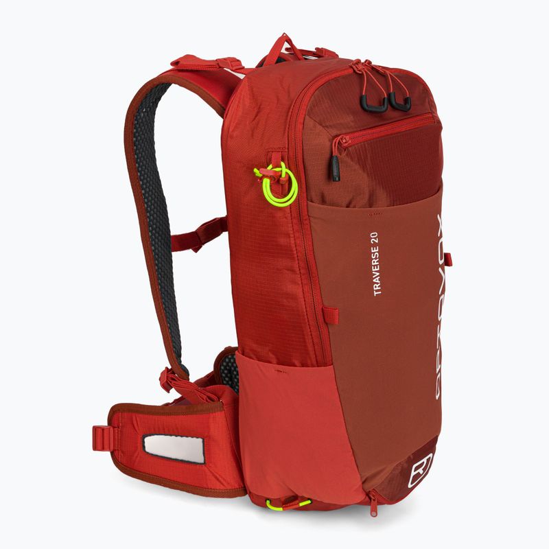 ORTOVOX Traverse 20 turistinė kuprinė raudona 4852400005 3