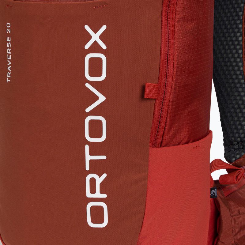 ORTOVOX Traverse 20 turistinė kuprinė raudona 4852400005 6