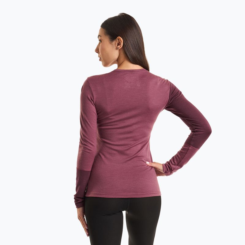 Moteriški termoaktyvūs marškinėliai ORTOVOX 185 Rock'N'Wool mountain rose 2