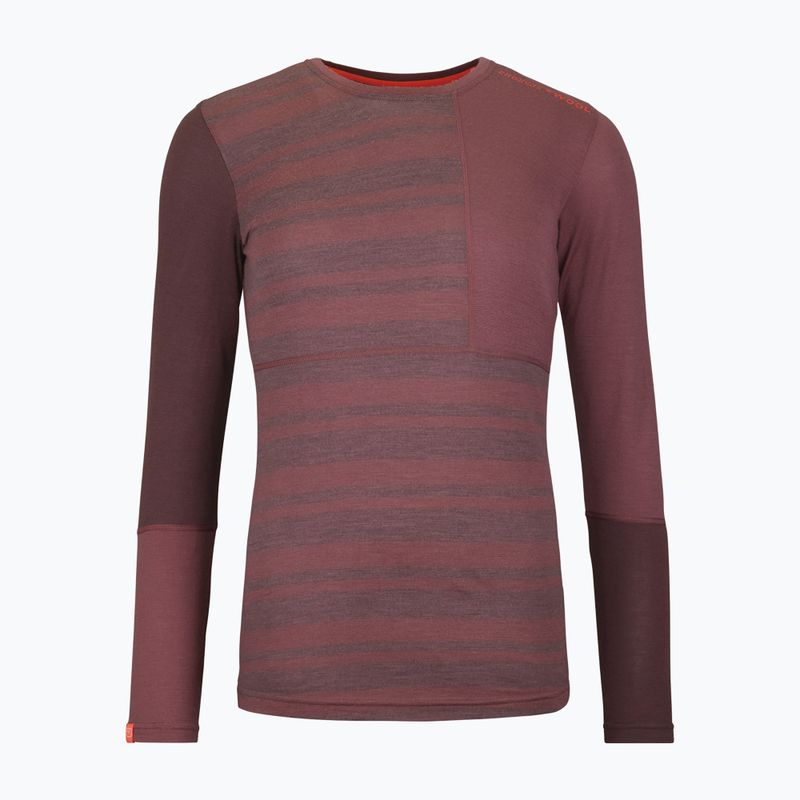 Moteriški termoaktyvūs marškinėliai ORTOVOX 185 Rock'N'Wool mountain rose 5