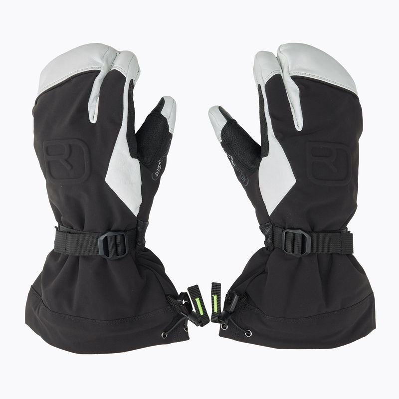 Vyriškos slidinėjimo pirštinės ORTOVOX Merino Freeride 3 Finger black 3