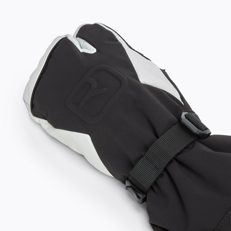 Vyriškos slidinėjimo pirštinės ORTOVOX Merino Freeride 3 Finger black 4