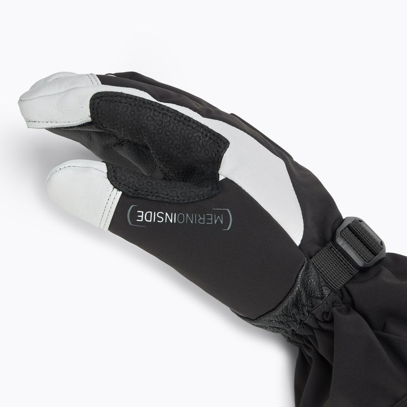 Vyriškos slidinėjimo pirštinės ORTOVOX Merino Freeride 3 Finger black 5