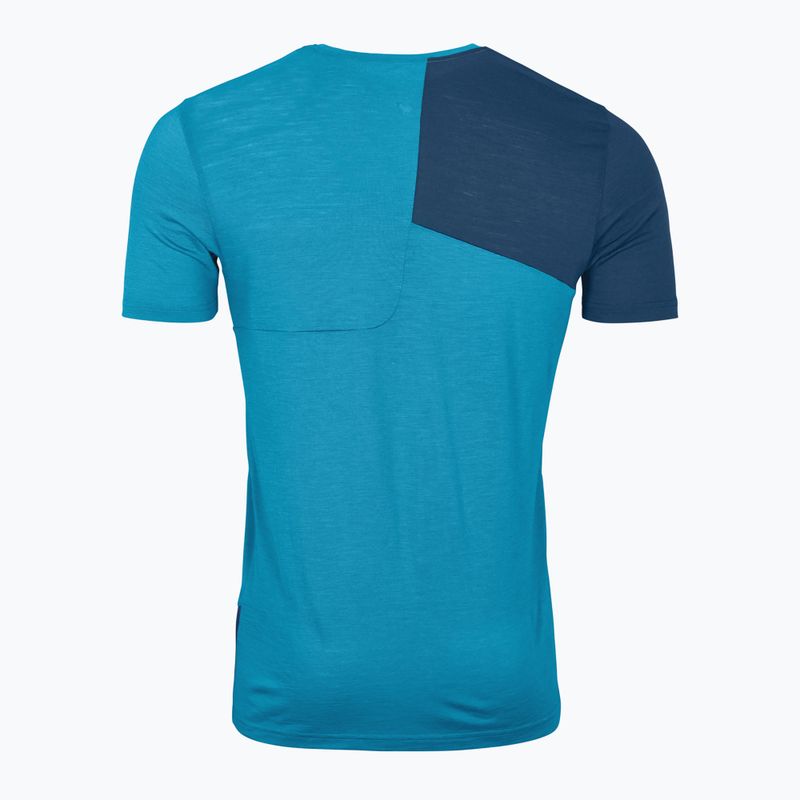 Vyriški žygio marškinėliai ORTOVOX 120 Tec mountain blue 2