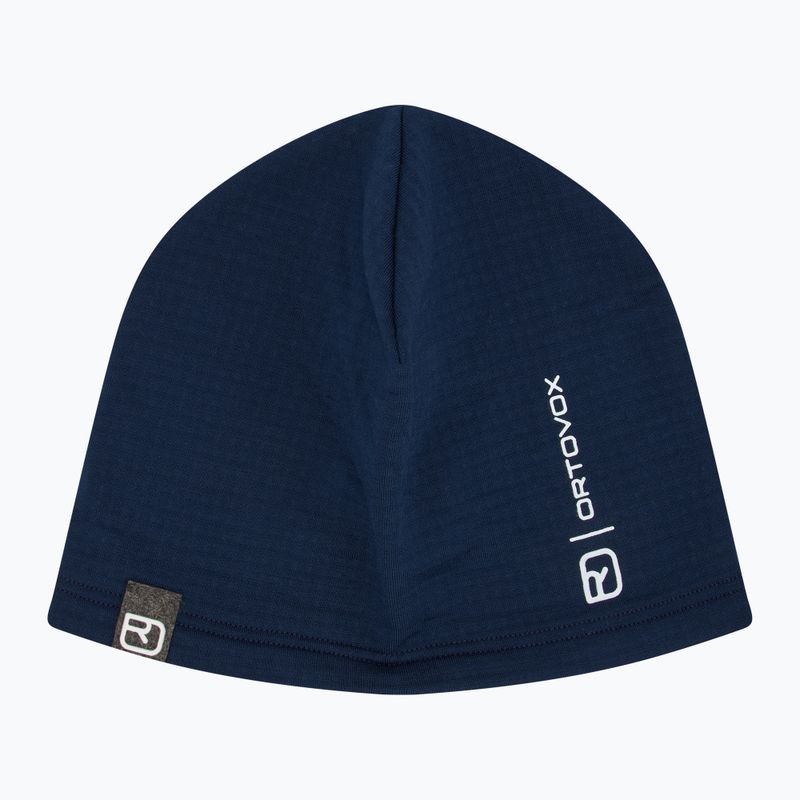 Žieminė kepurė ORTOVOX Fleece Grid deep ocean