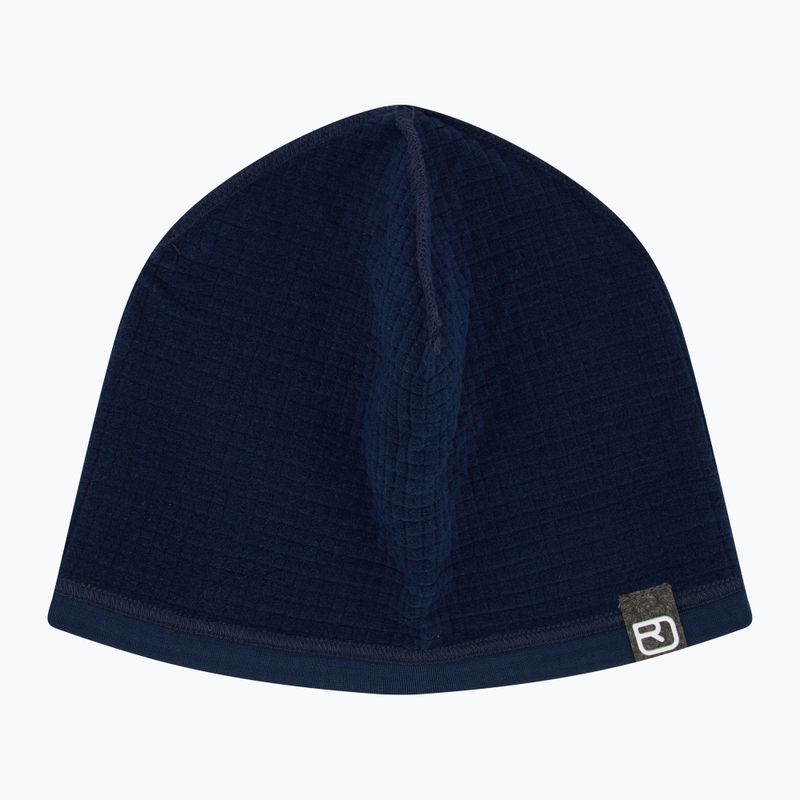 Žieminė kepurė ORTOVOX Fleece Grid deep ocean 4