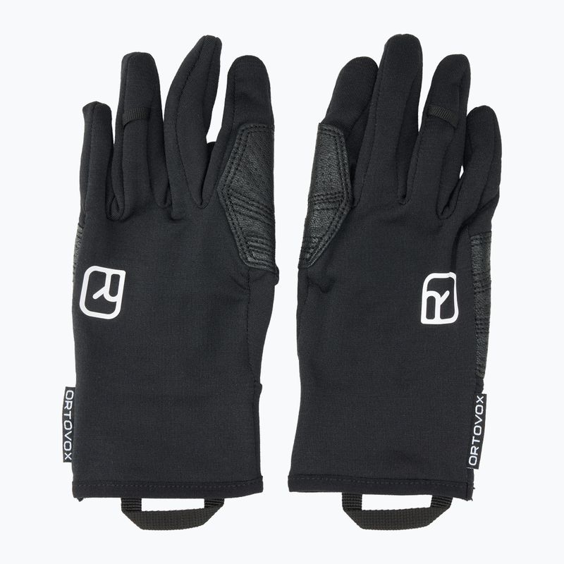 Vyriškos ski touring pirštinės ORTOVOX Fleece Light black raven 6