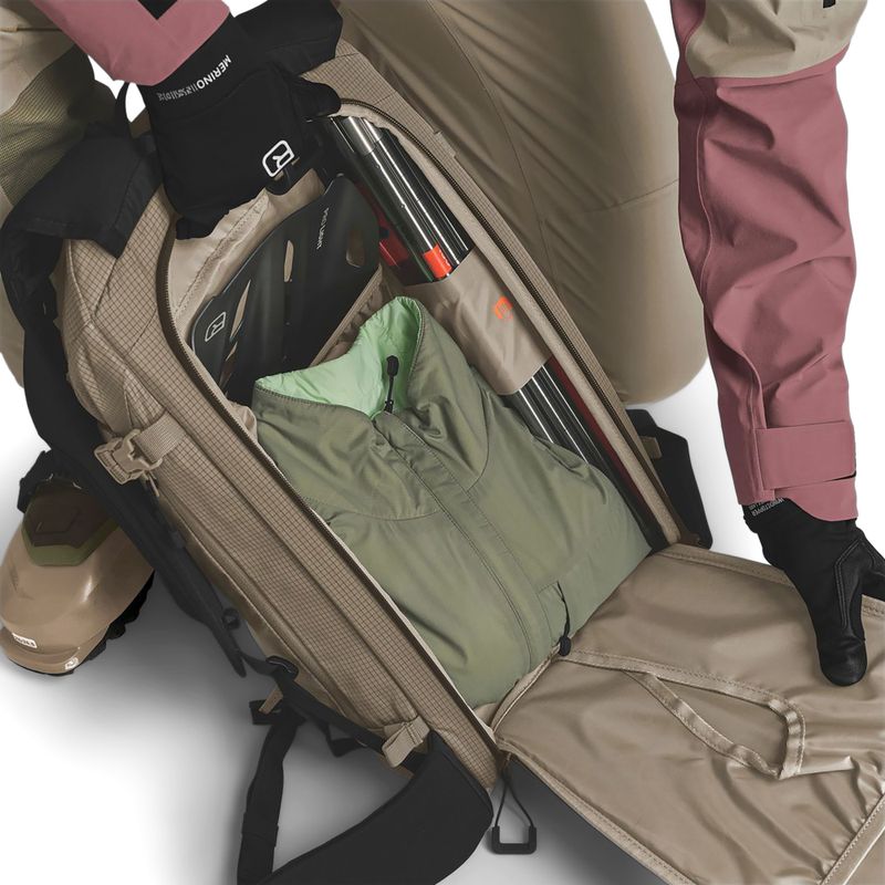 Motociklierių kuprinė moterims ORTOVOX Switchback 25 l S dark linen 9