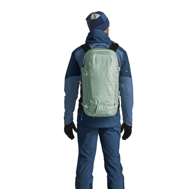 Slidinėjimo kuprinė ORTOVOX Switchback 27 l green acid 3