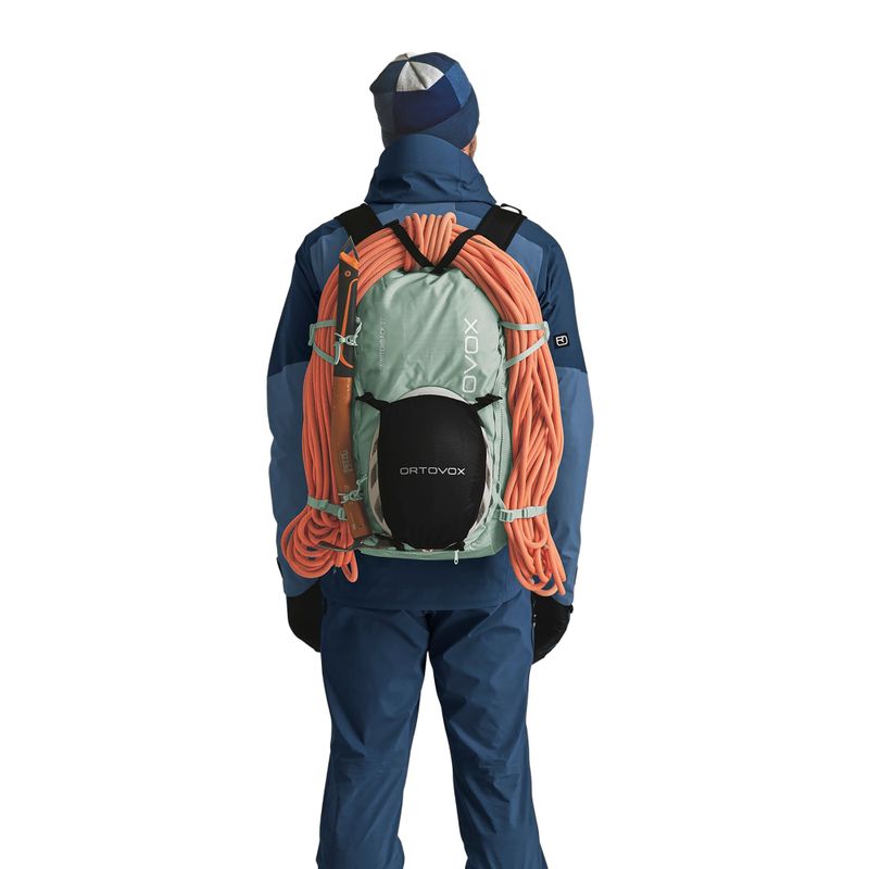 Slidinėjimo kuprinė ORTOVOX Switchback 27 l green acid 5