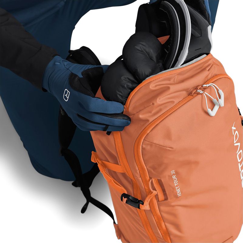 Slidinėjimo kuprinė ORTOVOX Venet Tour 30 l faded tangerine 10
